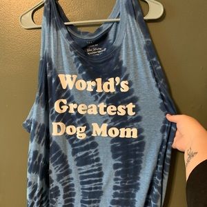 Torrid Dog Mom Tank Tie-dye